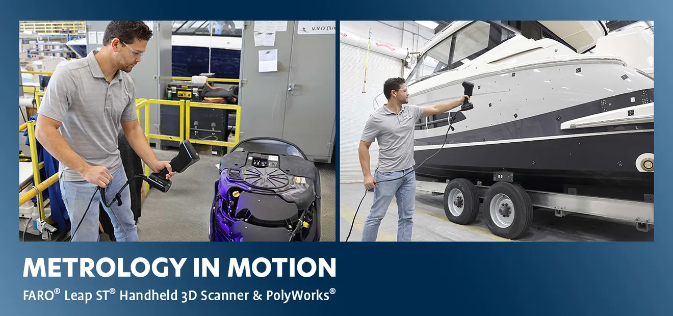 Metrology in Motion Event: FARO® Leap ST® Handheld 3D Scanner & PolyWorks® Experience | Open House