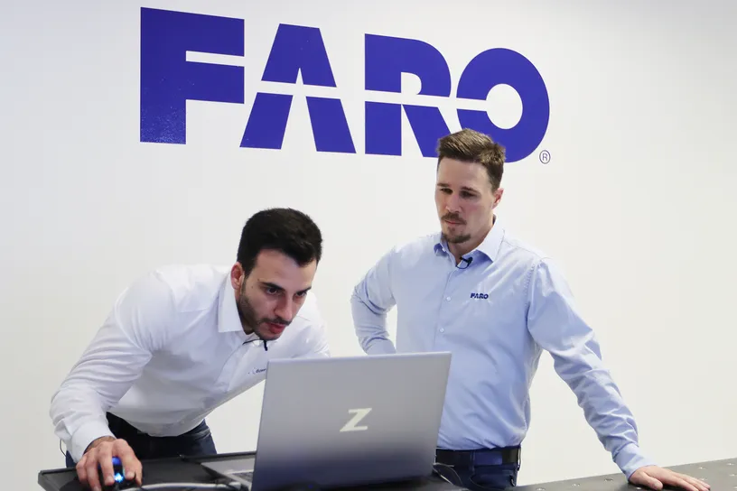 PolyWorks® und dem Quantum MAX Messarm von FARO®