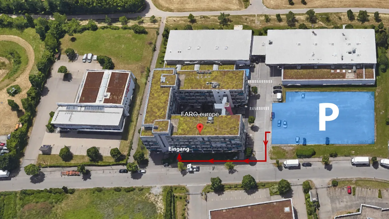 FARO - Anfahrt & Parkplatz