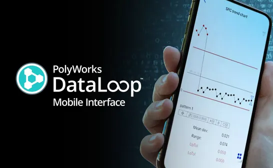 Anwendung zur Überwachung der Daten von 3D-Messungen und Zugang zu 3D-Messprojekten auf iPhones und Android-Telefonen
