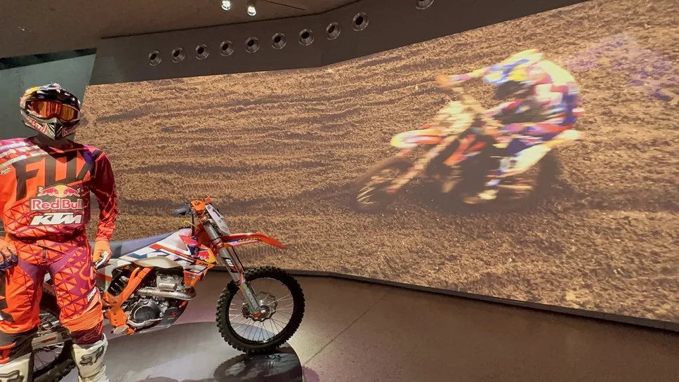 KTM Motohall in Mattighofen Österreich - Motocross