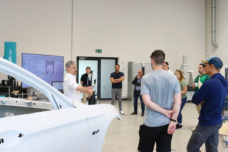 Vorlesung der Hochschule Ravensburg-Weingarten im Duwe-3d Metrology Center