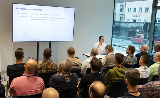 PolyWorks Anwendertreffen der Duwe-3d AG - Workshop in der Inselhalle Lindau