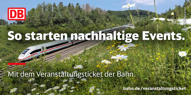 Deutsche Bahn Ticket zum PolyWorks Anwendertreffen 2025