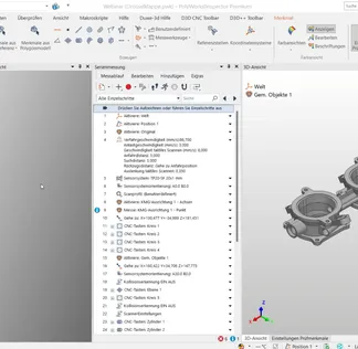 Dienstleistung der Duwe-3d AG | Messprogrammerstellung in PolyWorks®