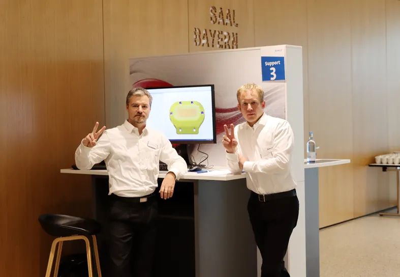 PolyWorks Support auf dem 20. PolyWorks® Anwendertreffen 2023 der Duwe-3d AG in der Inselhalle Lindau (B)