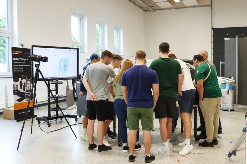 Praxiseinblick im Duwe-3d Metrology Center