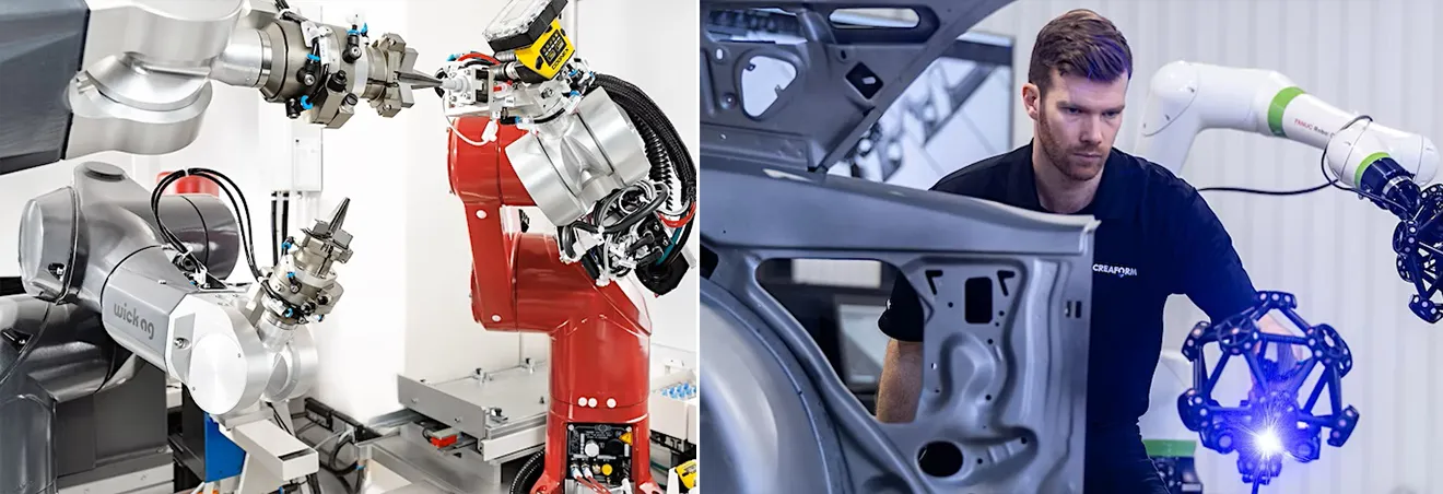 Creaform und Duwe-3d - Messtechnik in der Automation für die Schweiz (Netzwerktreffen)