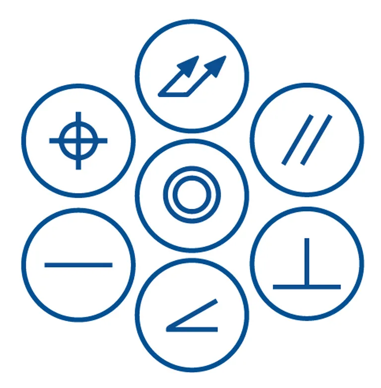 Symbole Form- und Lagetoleranzen in PolyWorks