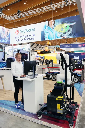 Messtechnikexperte von Duwe-3d auf der 36. Control 2024 - Internationale Fachmesse für Qualitätssicherung