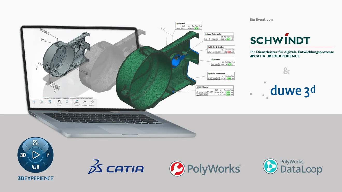 Duwe-3d und Schwindt Innovation Day 2024 - Ein digitaler Workflow zwischen Konstruktion und Messraum