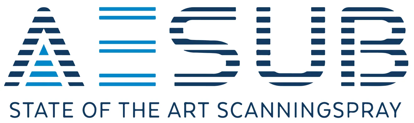 AESUB Logo auf dem 21. PolyWorks Anwendertreffen 2024 von Duwe-3d  in der Inselhalle Lindau am Bodensee