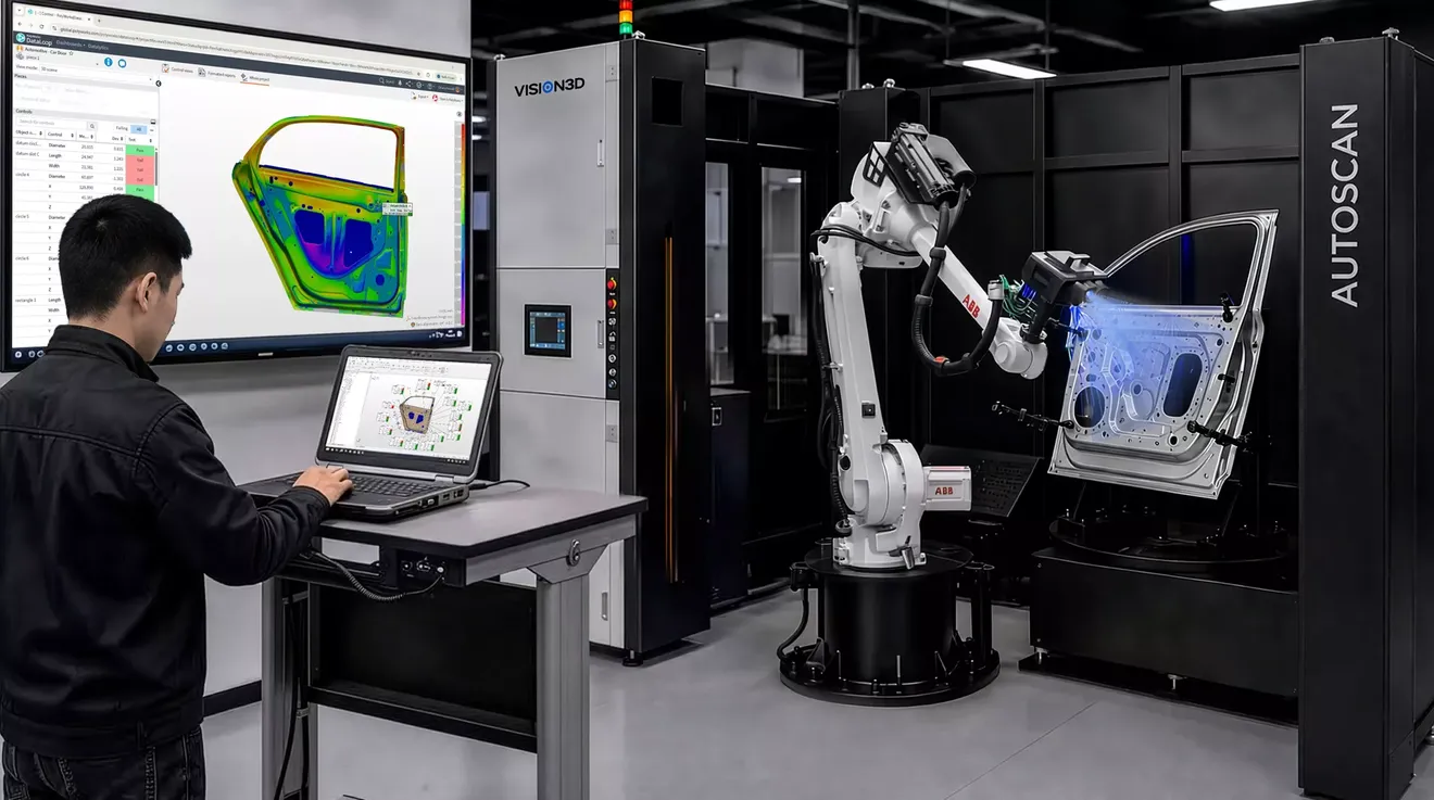 InnovMetric gibt die globale Partnerschaft mit Wuhan VISION3D bekannt