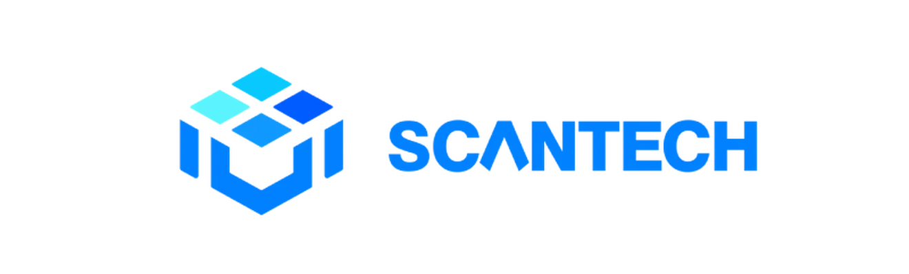 SCANTECH Logo auf dem 21. PolyWorks Anwendertreffen 2024 von Duwe-3d  in der Inselhalle Lindau am Bodensee