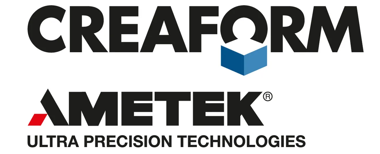 CREAFORM AMETEK Logo auf dem 21. PolyWorks Anwendertreffen 2024 von Duwe-3d  in der Inselhalle Lindau am Bodensee