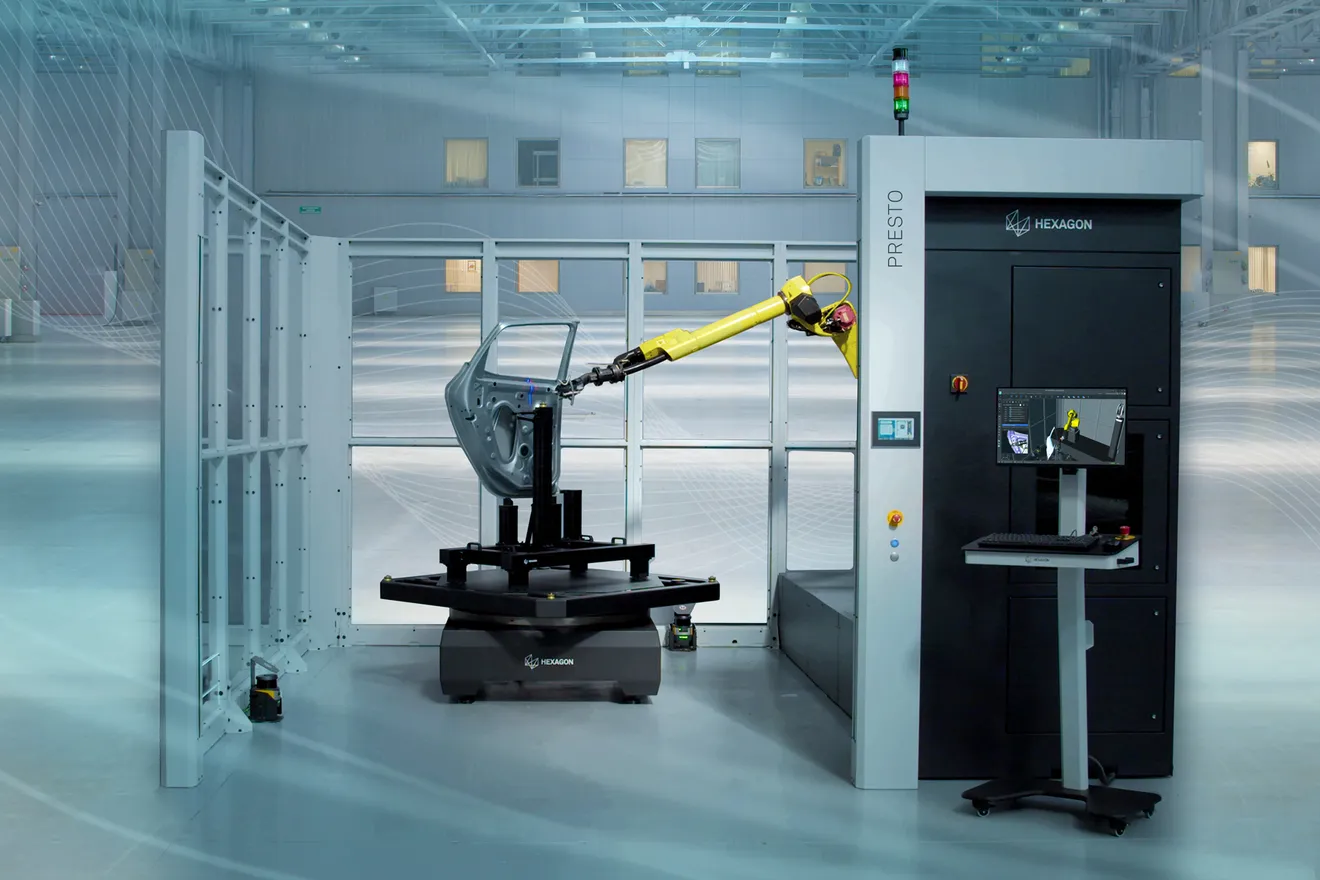 Partner-Webinar von Duwe-3d mit Hexagon - Automatisierung mit der Presto-Zelle und PolyWorks®