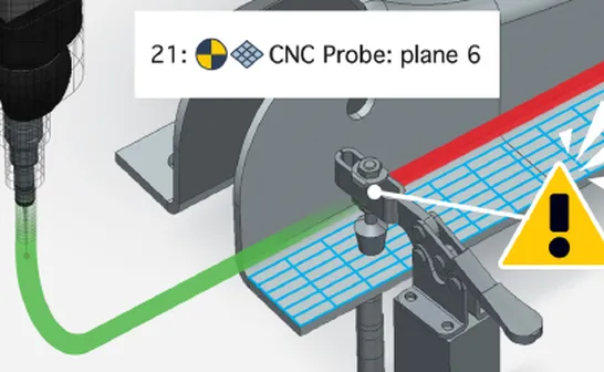 PolyWorks|Inspector - Vermeiden Sie Kollisionen auf der KMG mit der automatischen Kollisionskontrolle