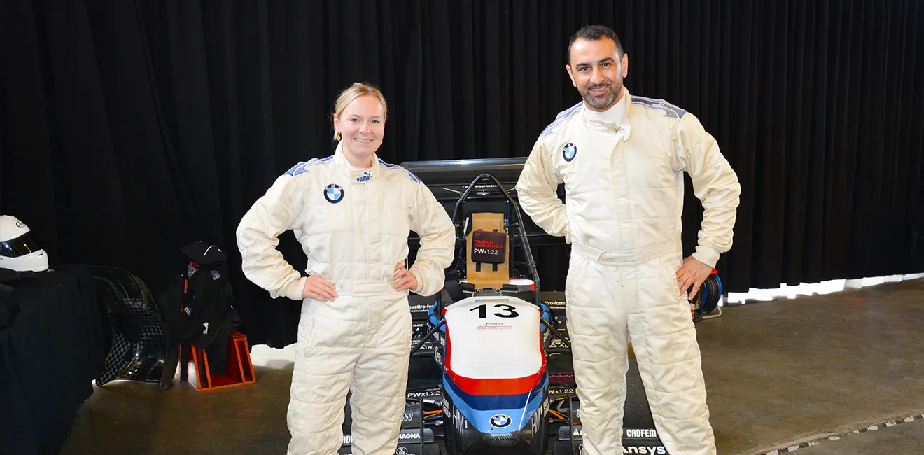 Sponsorenbesuch von Duwe-3d bei Munich Motorsports